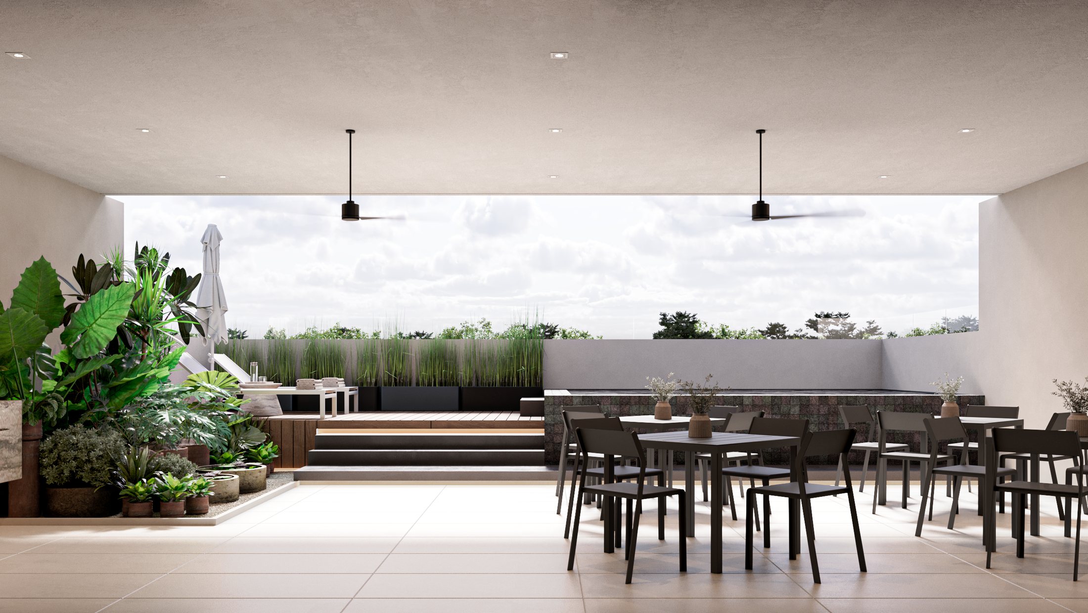 Rooftop — Lusso Apartments